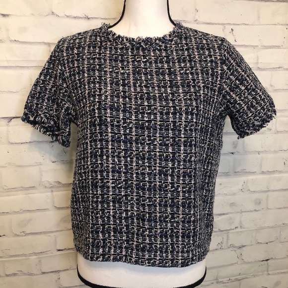 Ann Taylor Factory Tops - 5/$25 Ann Taylor Factory Tweed Blouse